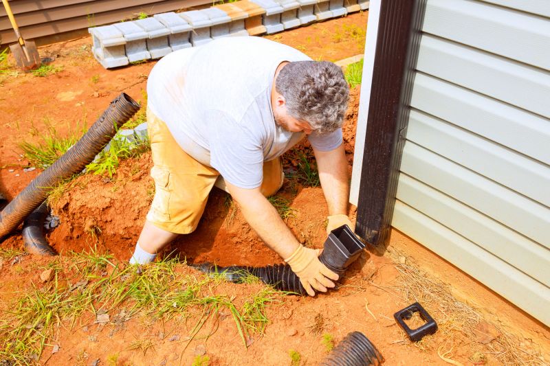 Downspout Drainage Service
